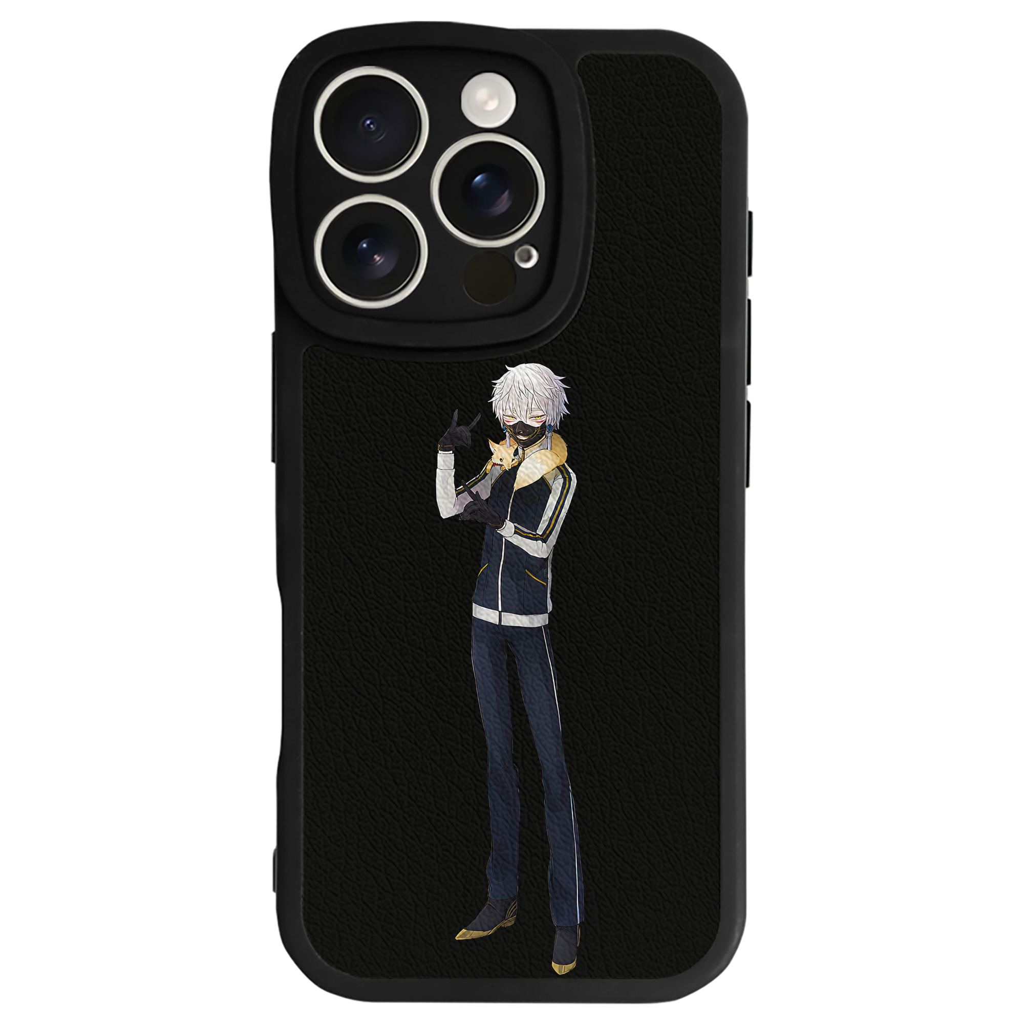 （画像用） 刀剣乱舞 Touken Ranbu 【iPhone 16シリーズ対応】シリコンスマホケース（レザー調） 材質：シリコン